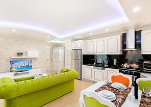 Квартиры планировки 2+1 и 3+1 дуплекс в микрорайоне Хурма - Анталия