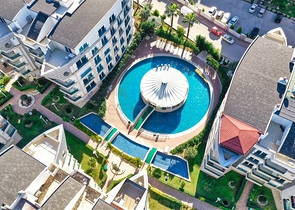 Квартиры планировки 2+1 и 3+1 дуплекс в микрорайоне Хурма - Анталия