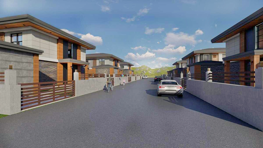 Вилла планировки 4+1 в районе Белек - Анталия