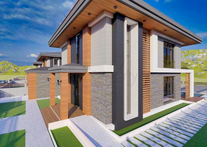 Вилла планировки 4+1 в районе Белек - Анталия