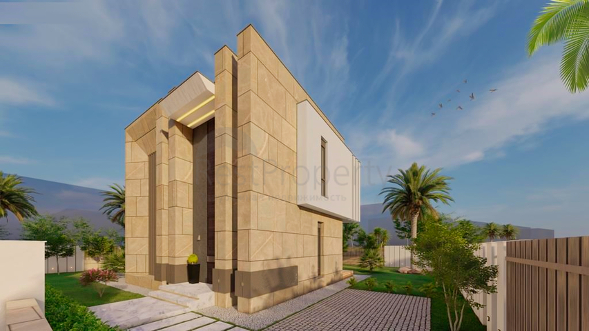 Вилла планировки 4+1 в районе Белек площадью 220 м2 - Анталия 