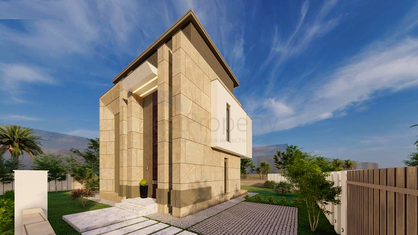 Вилла планировки 4+1 в районе Белек площадью 220 м2 - Анталия 