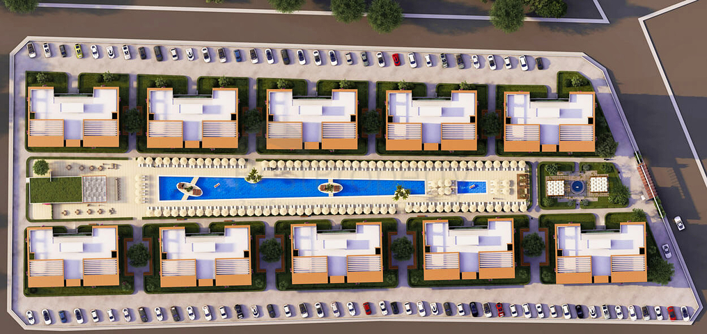 Квартиры планировки 1+1 и 2+1 в районе Дошемеалты - Анталия