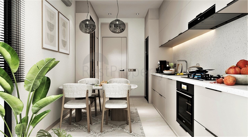 Квартиры планировки 1+1 и 2+1 в районе Дошемеалты - Анталия