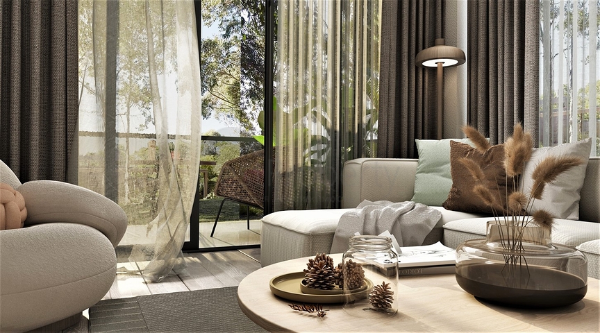 Квартиры планировки 1+1 и 2+1 в районе Дошемеалты - Анталия