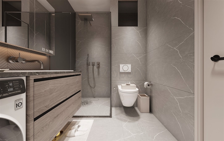 Квартиры планировки 1+1 и 2+1 в районе Дошемеалты - Анталия