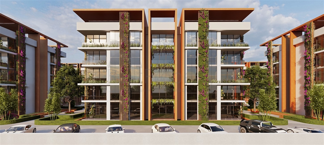 Квартиры планировки 1+1 и 2+1 в районе Дошемеалты - Анталия