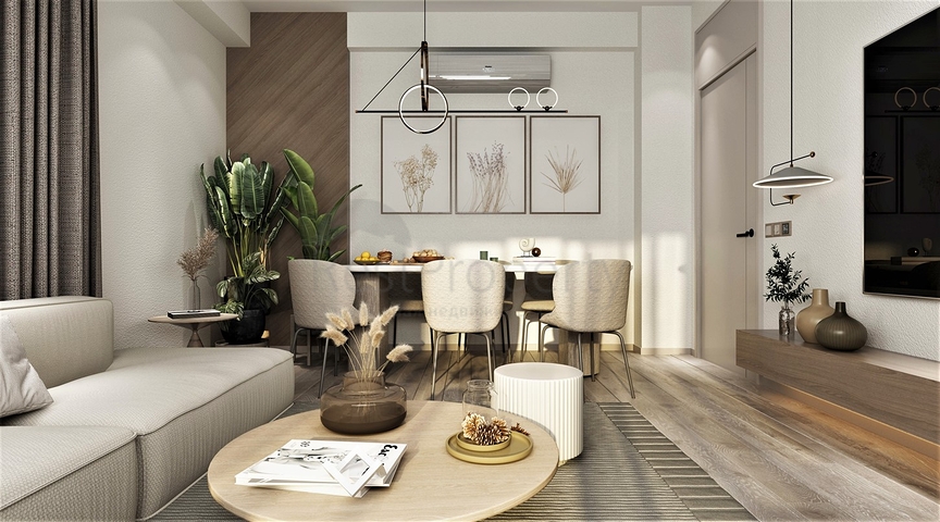 Квартиры планировки 1+1 и 2+1 в районе Дошемеалты - Анталия