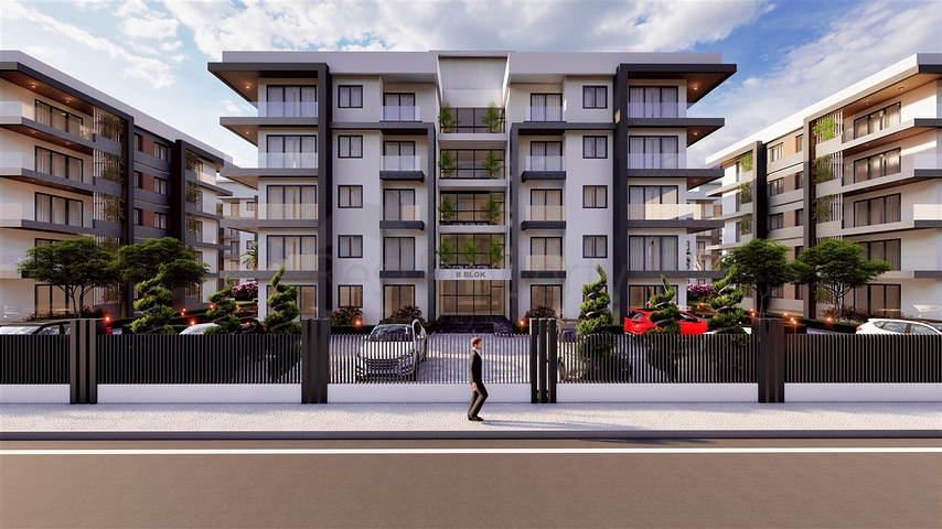 Квартиры 2+1 и 3+1 в элитном районе Анталии