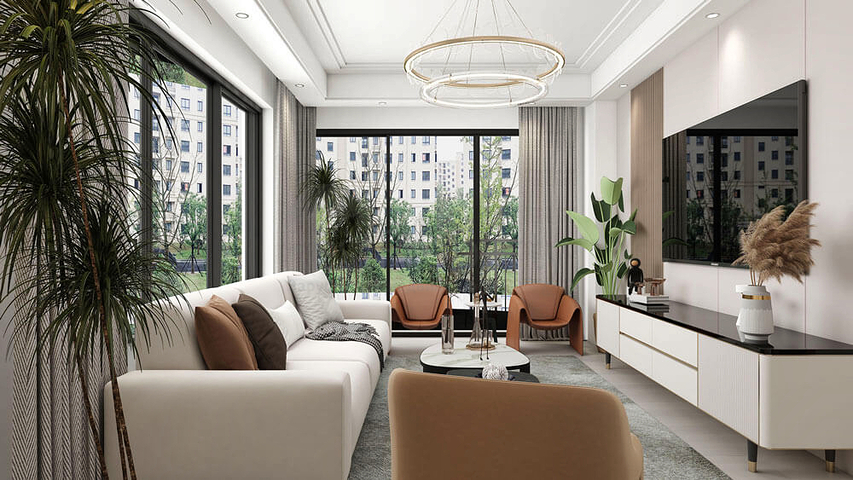 Квартиры 2+1 и 3+1 в элитном районе Анталии