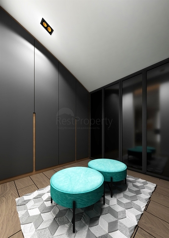 Вилла планировки 5+2 в микрорайоне Моллаюсуф - Анталия