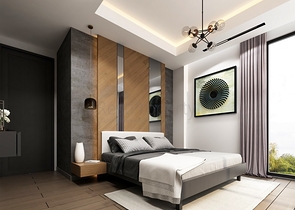 Вилла планировки 5+2 в микрорайоне Моллаюсуф - Анталия