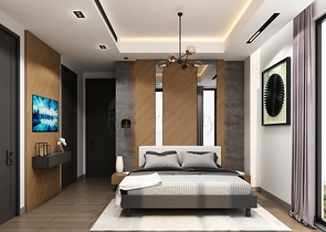 Вилла планировки 5+2 в микрорайоне Моллаюсуф - Анталия