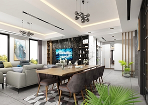 Вилла планировки 5+2 в микрорайоне Моллаюсуф - Анталия