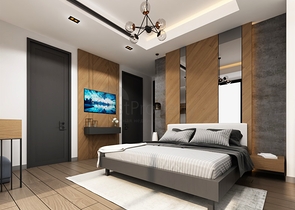 Вилла планировки 5+2 в микрорайоне Моллаюсуф - Анталия