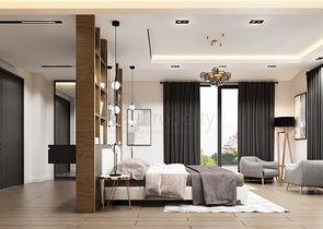 Вилла планировки 5+2 в микрорайоне Моллаюсуф - Анталия