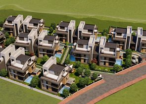 Вилла планировки 5+2 в микрорайоне Моллаюсуф - Анталия