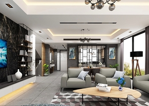 Вилла планировки 5+2 в микрорайоне Моллаюсуф - Анталия