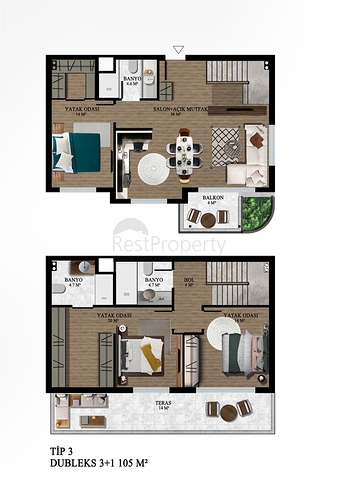 Инвестиционный проект в районе Алтынташ - Анталия 