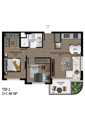 Инвестиционный проект в районе Алтынташ - Анталия 