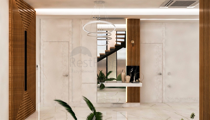 Вилла планировки 4+1 в районе Дошемеалты - Анталия 