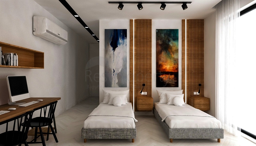 Вилла планировки 4+1 в районе Дошемеалты - Анталия 