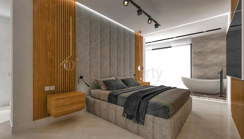 Вилла планировки 4+1 в районе Дошемеалты - Анталия 