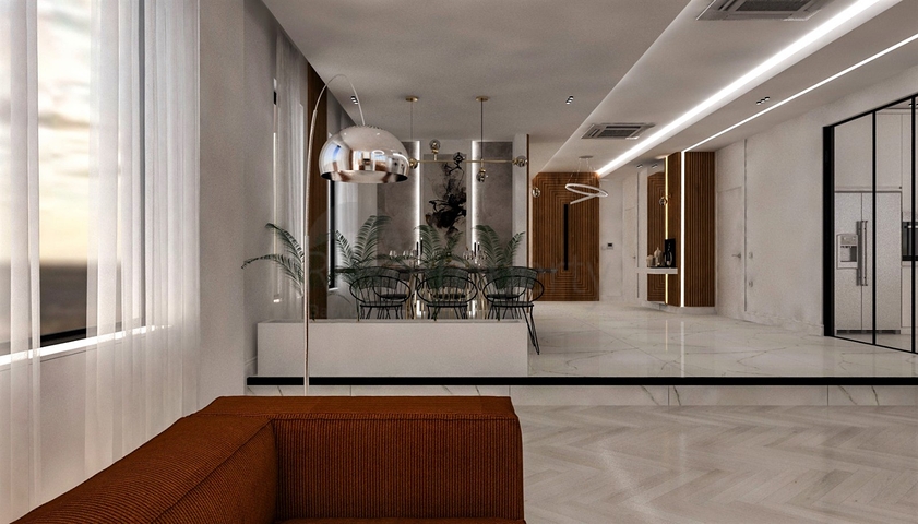 Вилла планировки 4+1 в районе Дошемеалты - Анталия 