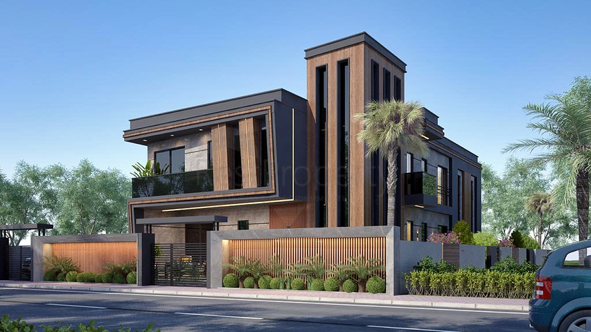 Вилла планировки 4+1 в районе Дошемеалты - Анталия 