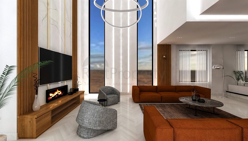 Вилла планировки 4+1 в районе Дошемеалты - Анталия 