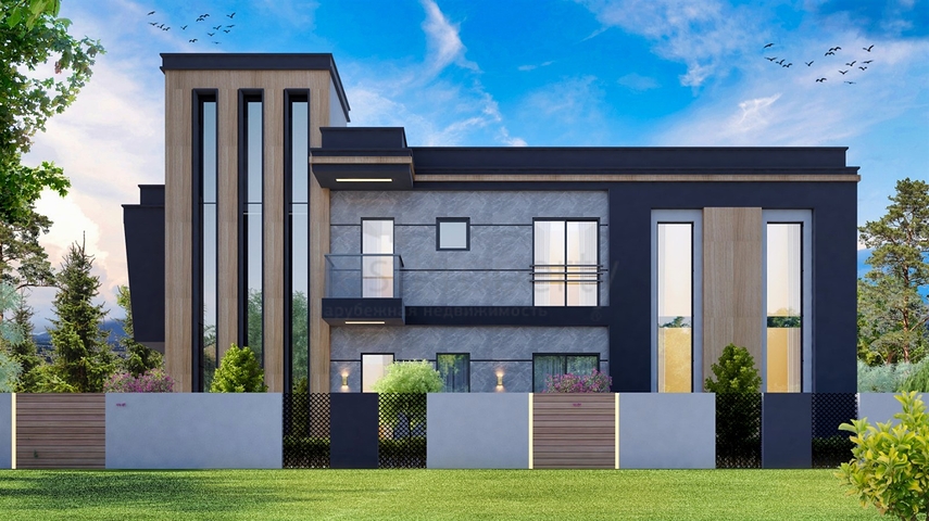 Вилла планировки 4+1 в районе Дошемеалты - Анталия 