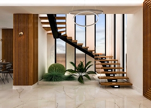 Вилла планировки 4+1 в районе Дошемеалты - Анталия 