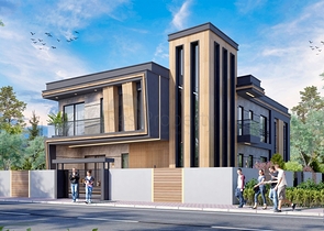 Вилла планировки 4+1 в районе Дошемеалты - Анталия 