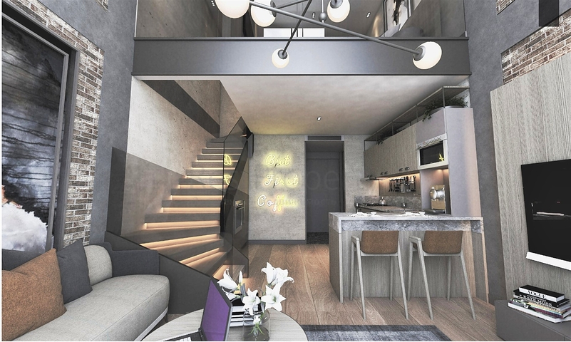 Квартиры планировки 1+1 в районе Кепез - Анталия 