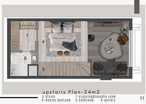 Квартиры планировки 1+1 в районе Кепез - Анталия 