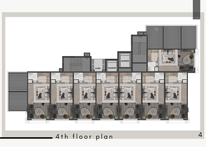 Квартиры планировки 1+1 в районе Кепез - Анталия 