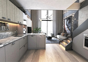 Квартиры планировки 1+1 в районе Кепез - Анталия 