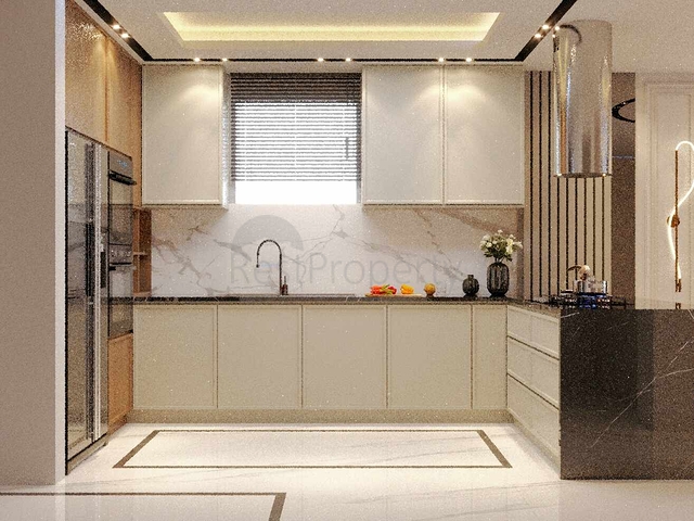 Вилла планировки 5+1 в микрорайоне Моллаюсуф - Анталия