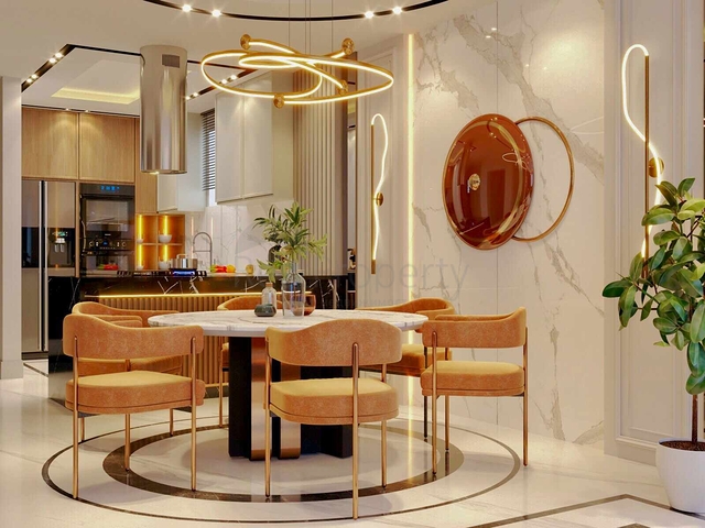 Вилла планировки 5+1 в микрорайоне Моллаюсуф - Анталия