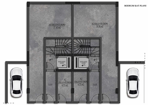 Вилла планировки 5+1 в микрорайоне Моллаюсуф - Анталия