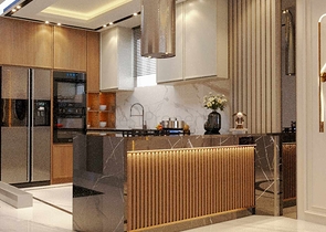 Вилла планировки 5+1 в микрорайоне Моллаюсуф - Анталия