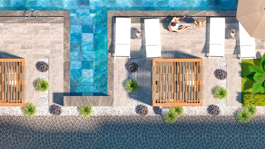 Квартира планировки 4+1 в районе Алтынташ - Анталия 