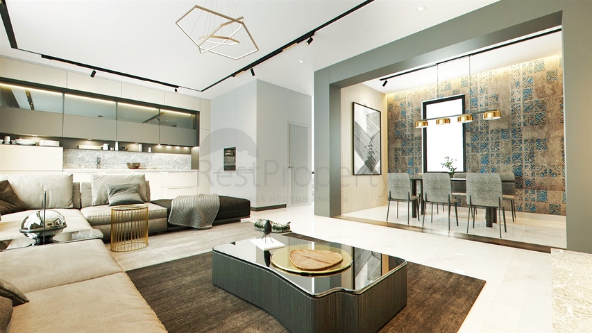 Квартира планировки 4+1 в районе Алтынташ - Анталия 