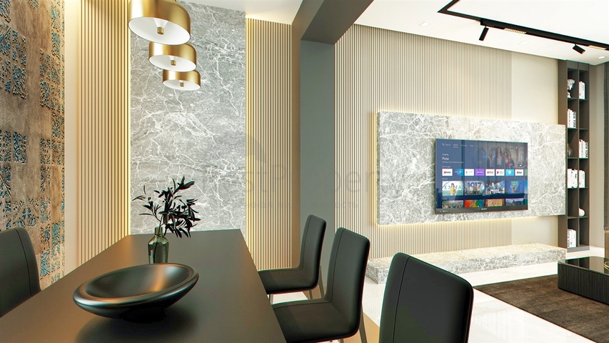 Квартира планировки 4+1 в районе Алтынташ - Анталия 