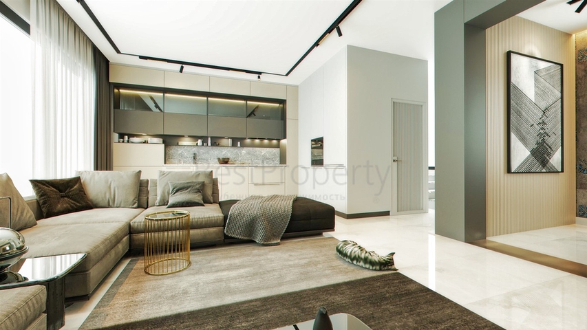 Квартира планировки 4+1 в районе Алтынташ - Анталия 