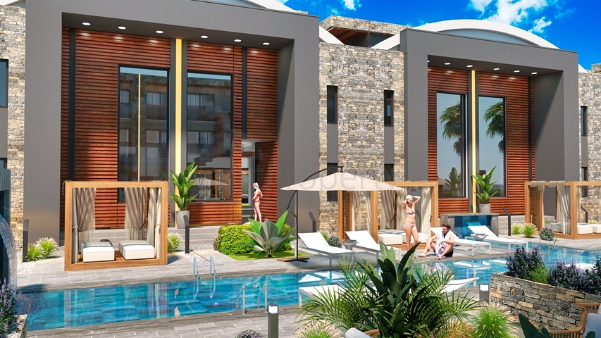 Квартира планировки 4+1 в районе Алтынташ - Анталия 