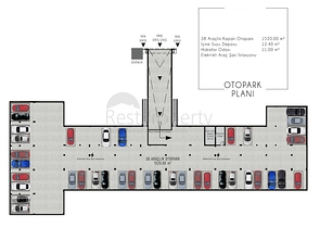 Квартира планировки 4+1 в районе Алтынташ - Анталия 