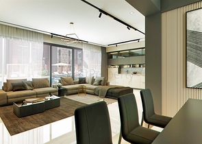 Квартира планировки 4+1 в районе Алтынташ - Анталия 