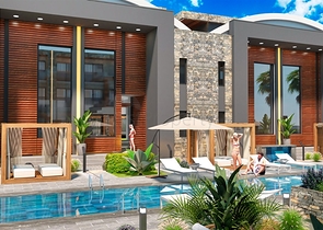 Квартира планировки 4+1 в районе Алтынташ - Анталия 