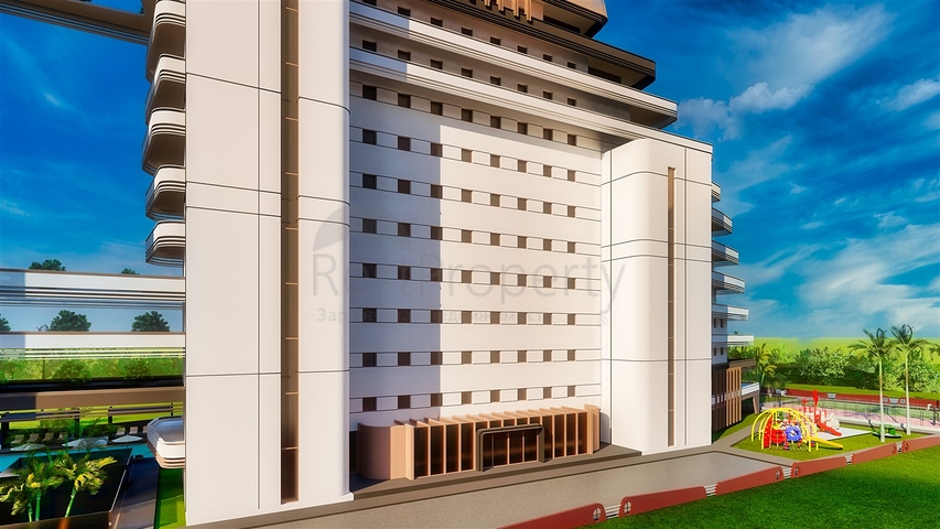 Квартира планировки 2+1 в районе Алтынташ - Анталия  